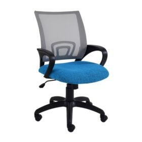 BC5 Grey Net Chair Blue zwaap