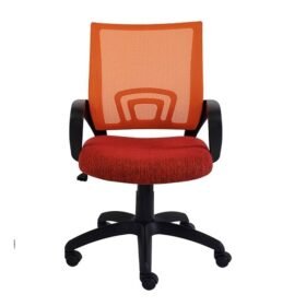 Britney BC5 Net Chair Red Side View zwaap