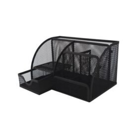 Clip, Pen & Memo Holder With Drawer silver 66-0431-17 zwaap