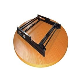 Folding Table 1800 Round Oak zwaap