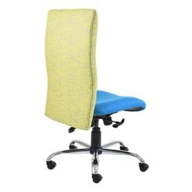 IC6-Iris Synchro Bermuda Blue high back Chair zwaap