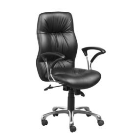 JC5 Synchro Mid-Back Chair Black zwaap