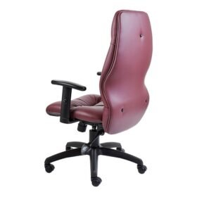 JC6 Jasmin Synchro Chair Burgundy zwaap