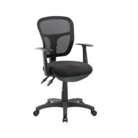 Jet Mesh Chair – With Arms 04 zwaap