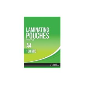 Laminating Pouch 150mic A4 71-9150-00 zwaap