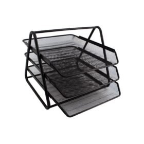 Letter Tray 3 Tier M700 silver 66-0427-17 zwaap