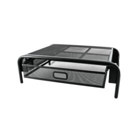 Monitor Stand – 1 Drawer M710 silver 66-0435-17 zwaap
