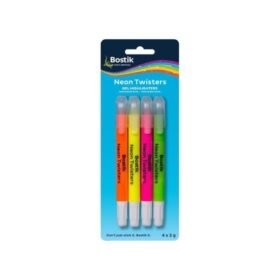 Neon Twisters 4pk zwaap