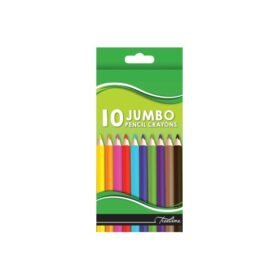 Pencil Crayons Jumbo 10’s 56-8864-00 zwaap
