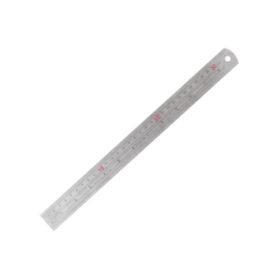 Ruler Steel 30cm 60-3663-00 zwaap