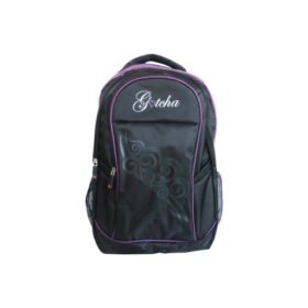 School Backpack extreme lime green zwaap