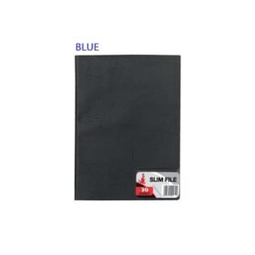 Slim File 30Pockets Blue zwaap