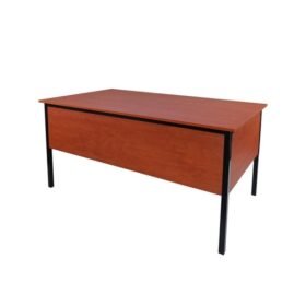 Teachers Desk 1500 2D Cherry Front zwaap