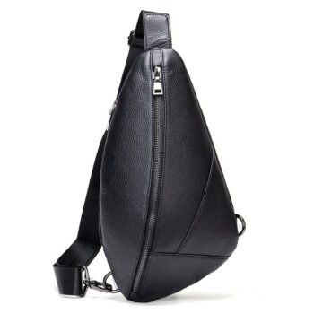 Compass Cross Body Mini Leather Bag