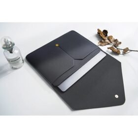 Notebook and MacBook Leather Wallet brown
