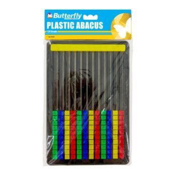 Plastic Abacus 120 Beads 12 Rows