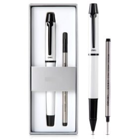 Roller Pen Gift Set Box White Deli