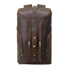 VersaTech Flexible Leather Backpack side