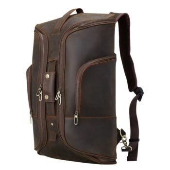 VersaTech Flexible Leather Backpack