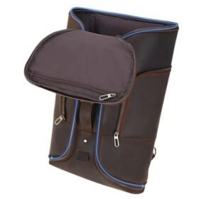 VersaTech Flexible Leather Backpack side