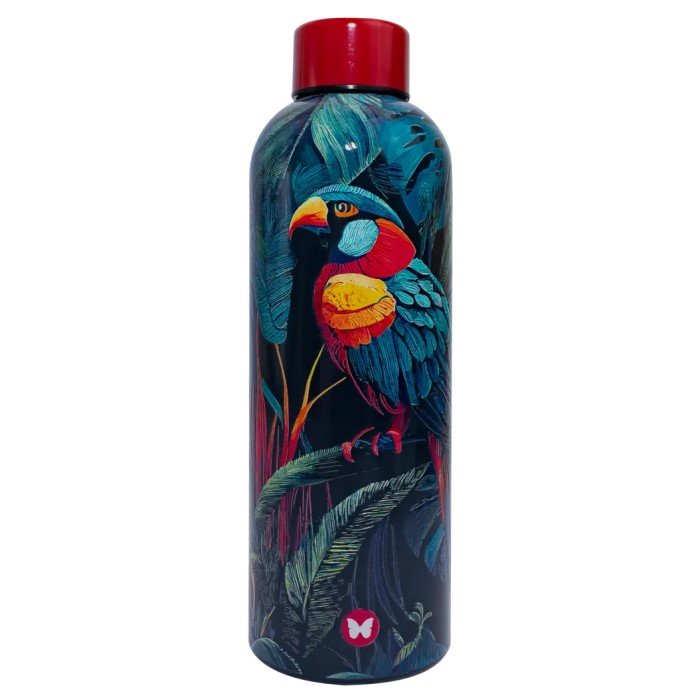 Ladies Aluminum Flask Water Bottle Night 750ml