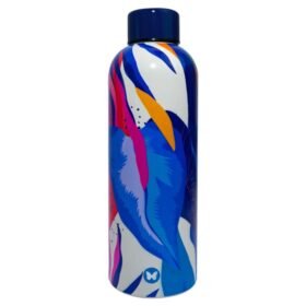Ladies Aluminum Flask Water Bottle Ornate 750ml