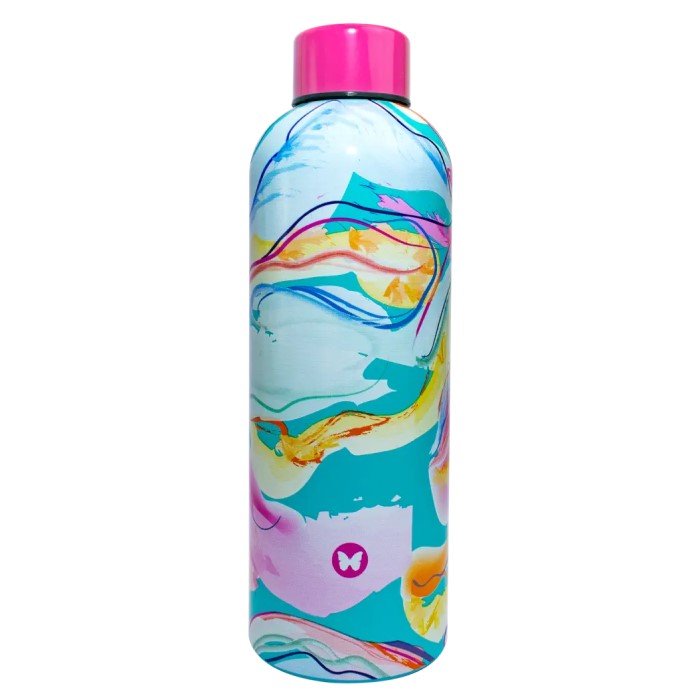 Ladies Aluminum Flask Water Bottle Underworld Sea 750ml