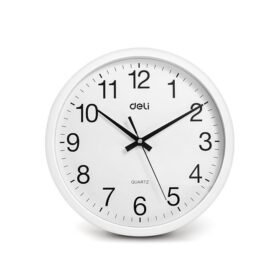 Wall Clock for Shops and Offices white 30cm